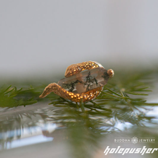 BUDDHA Eve Was Framed - Moss Agate