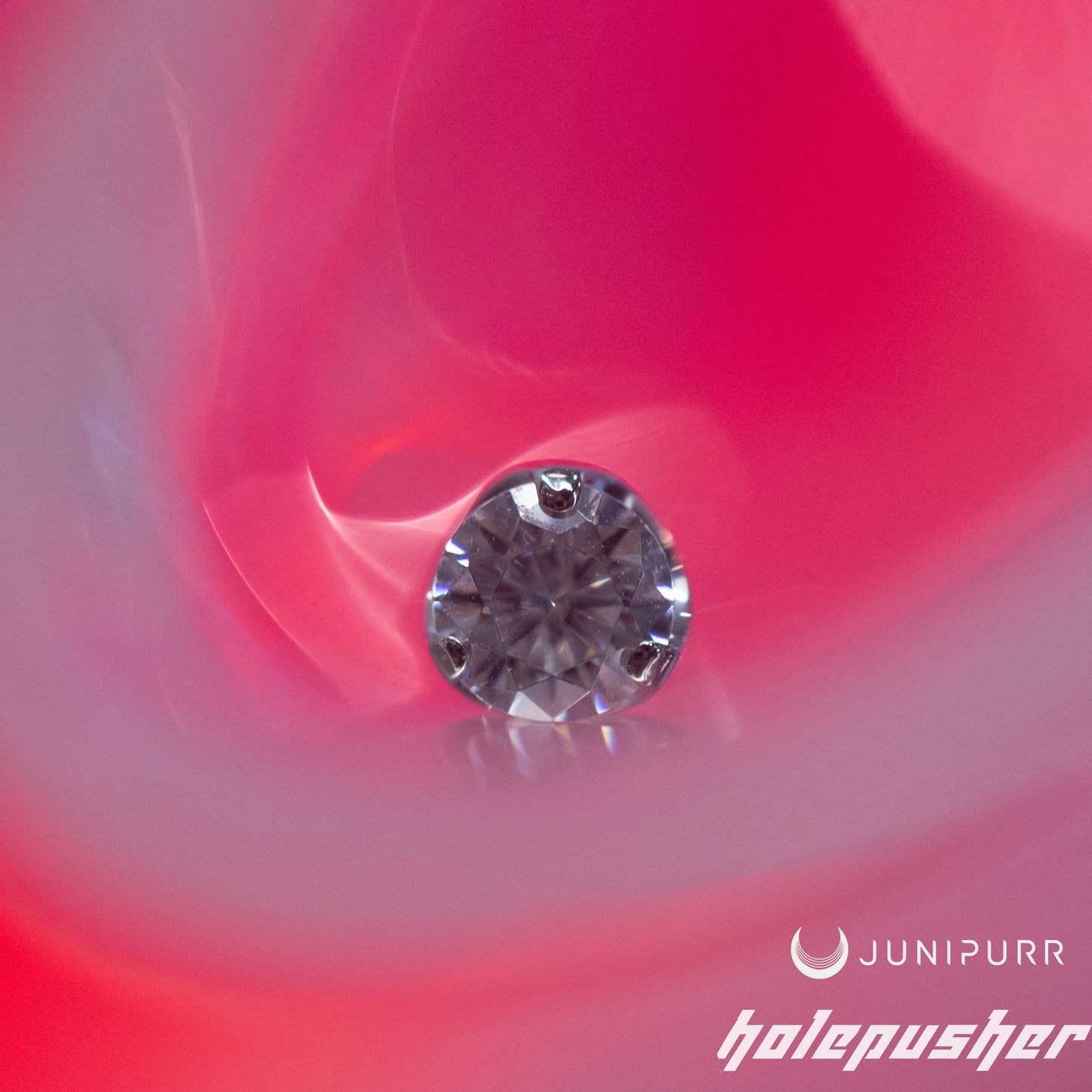 JUNIPURR - Titanium Prong Set CZ